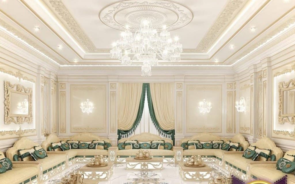 Saudi Men's Majlis Design: Modern & Heritage